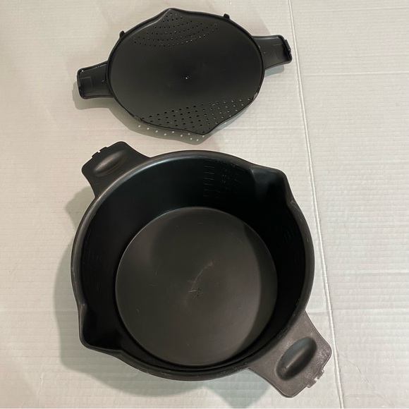 Pampered Chef Large Micro Pasta Steamer Broccoli Rice Microwave cooker - Picture 4 of 7